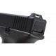 Модель пистолета Glock 17, KP-17, GBB, металл, черный, СО2 (KJW)